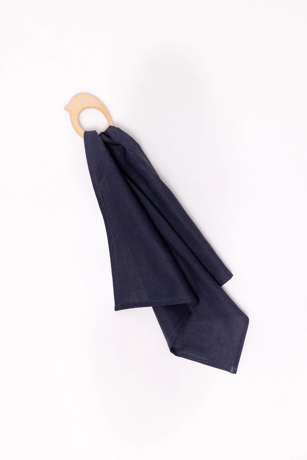 Jacarina - Linen + Maple Ring Teether