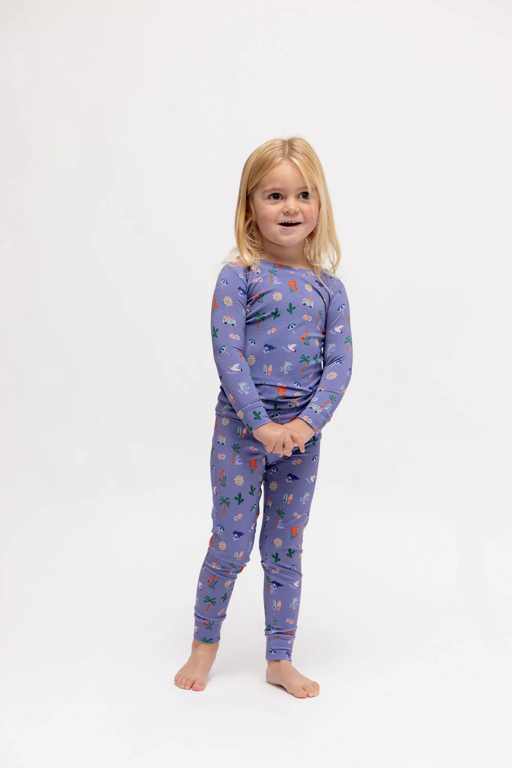 San Diego - CloudBlend™ Long Sleeve Pajamas Set - Image 2
